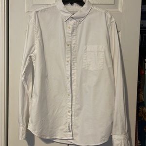White button down